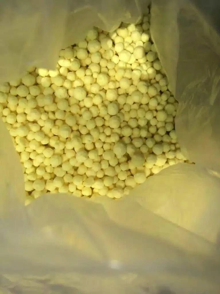 Granular sulfur product